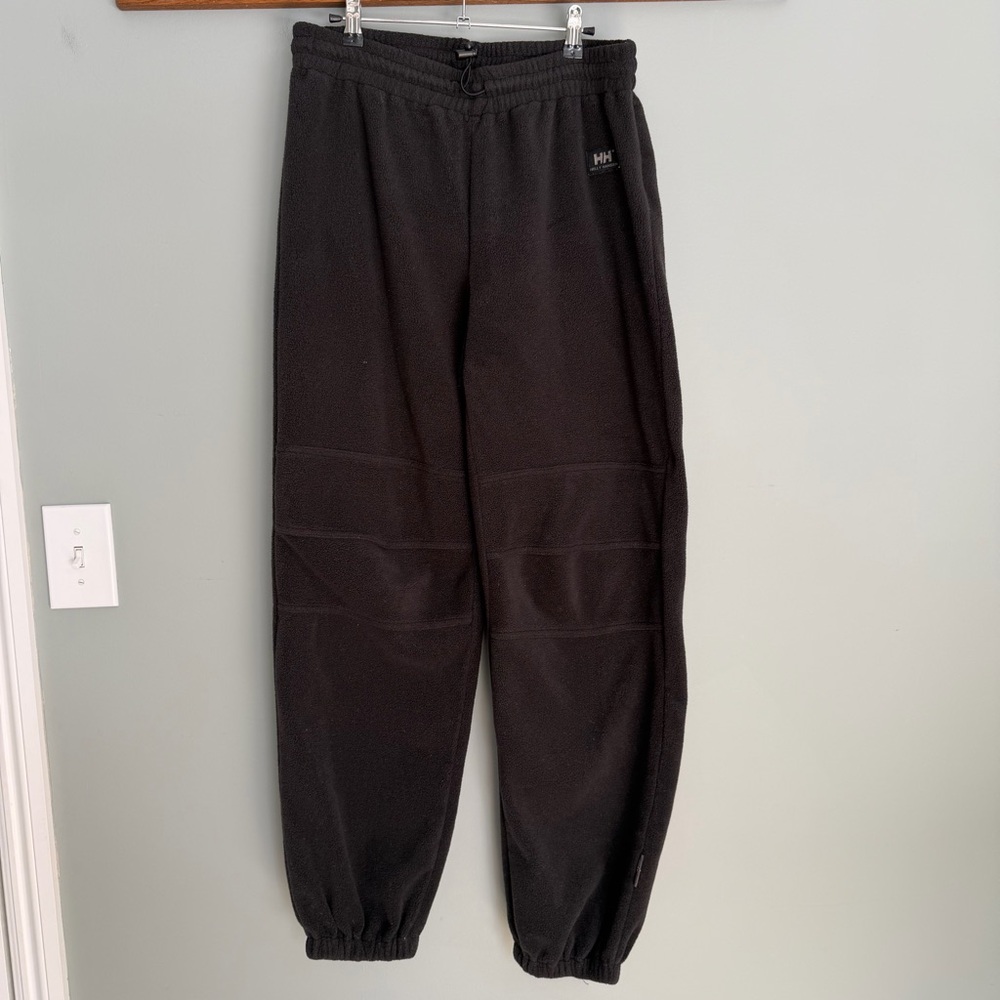 Helly Hansen Workwear Black Fleece Cinch Waist Sweat Jogger Pant Outdoor
